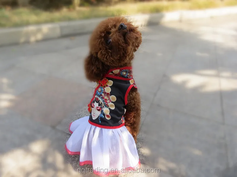Wholesale Chinese Dog Clothing New Design Hot Sale Dog Dress Chinese