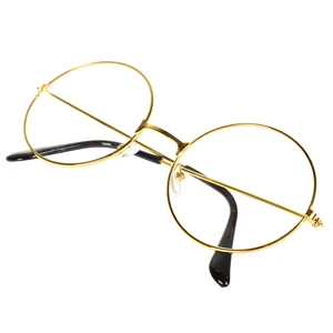 round optical frame Cheap Wholesale Eyeglasses Women Men 2019 Metal Eyeglasses   Glasses Eyewear sunglasses man stock