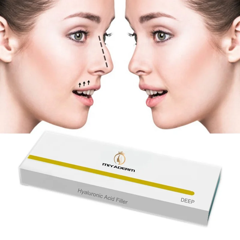 

deep 1ml MIYADERM filler for nose shape nose up