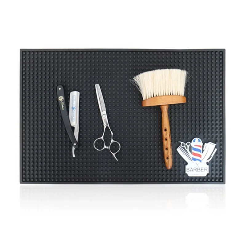 Silicone Barber Countertop Mat Heat Resistant Hair Salon Hairdressing