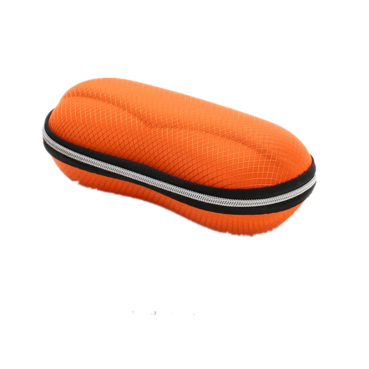 

Customer Color and Logo Design Zipper Sunglasses Case