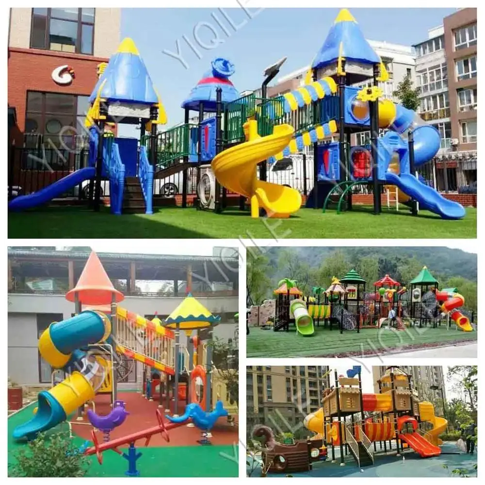 luxury children playground tube slide environmentfriendly used