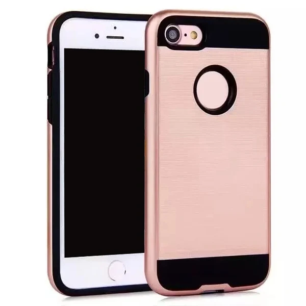 

Wire drawing PC+TPU Phone Case for iPhone7/Plus