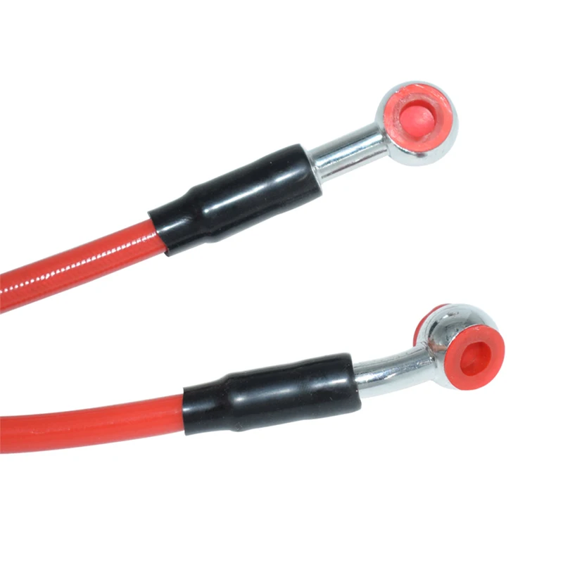 90cm Universal Motorcycle Brake Oil Hose Line Pipe Hydraulic Reinforced