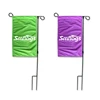 12''x18'' outdoor decoration polyester personalized bear family garden flag