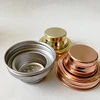 70mm Stainless Steel Cocktail Shaker Lids Caps with Silicone Seals for Regular Mouth Mason/Mix Spices/Sugar/ Salt/Peppers