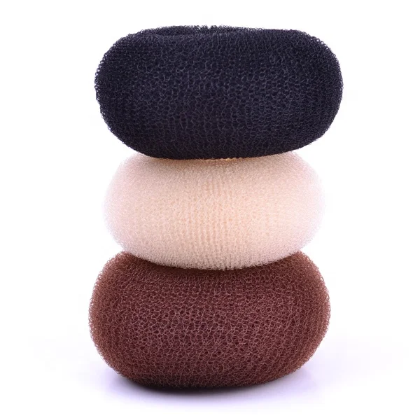 85 pcs one carton 9 cm hair clip decorations bun donut maker