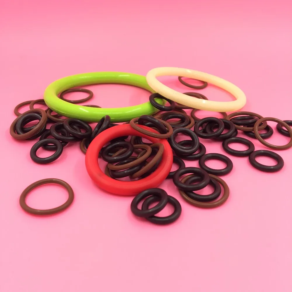 Colorful Nbr 70 Raw Material Oil Seal Oring / Rubber Sealing O Rings