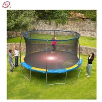 

14-Foot Trampoline with Flashlight Zone Enclosure