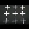 Tile Leveling Spacer Plastic Tiles Cross Spacer 2mm 100pcs Ceramic Tile Spacer