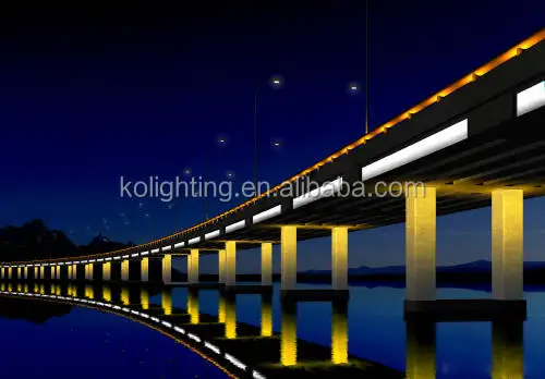 
Outdoor double sided bridge lighting LED guardrail light 