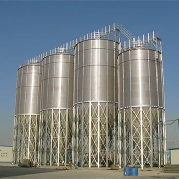 Rice Bran Storage Silo With 60 Degree Hopper - Buy Rice Bran Silo,Steel ...