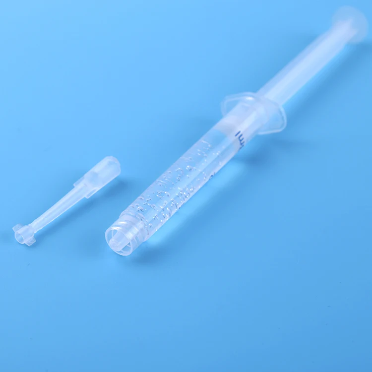 
4.5cc teeth whitening syringe, 35%HP whitening teeth gel 