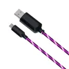 high quality New products Micro ROSE red LED Flowing Light USB cable
