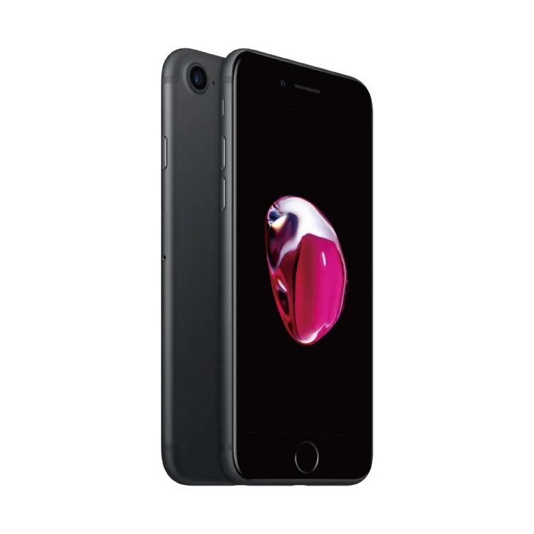 wholesale Jet Black A Grade 95% New Mobile Apple iphone for128 GB iphone 7