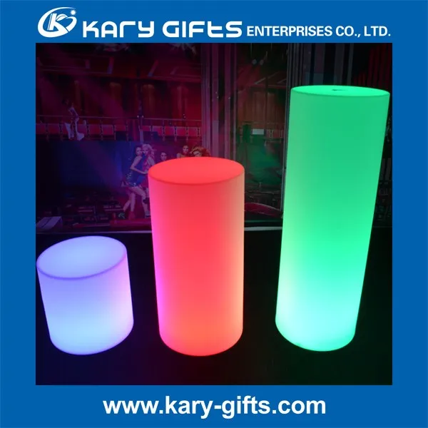 Outdoor Event Glow LED Pillar - Illuminated & Versatile
