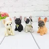 Creative Design Decoration of Interesting French Bulldog Statue with Simulated Resin Dog