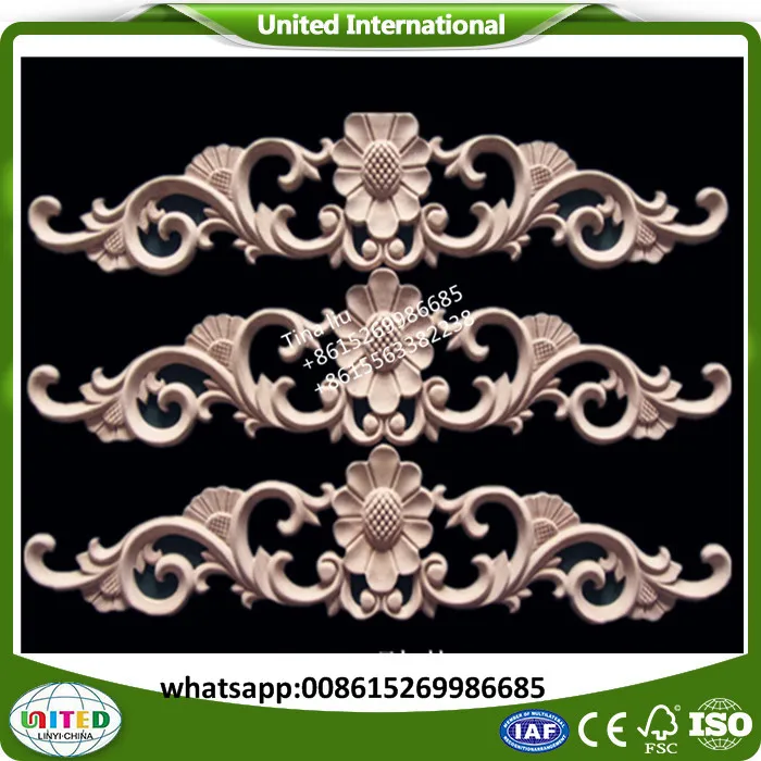 carving rosettes antique wood onlays