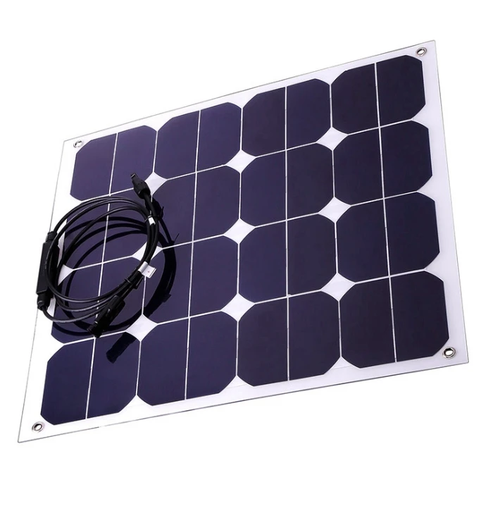 Entire module impermeable lamination coats 100w rv etfe flexible solar panels