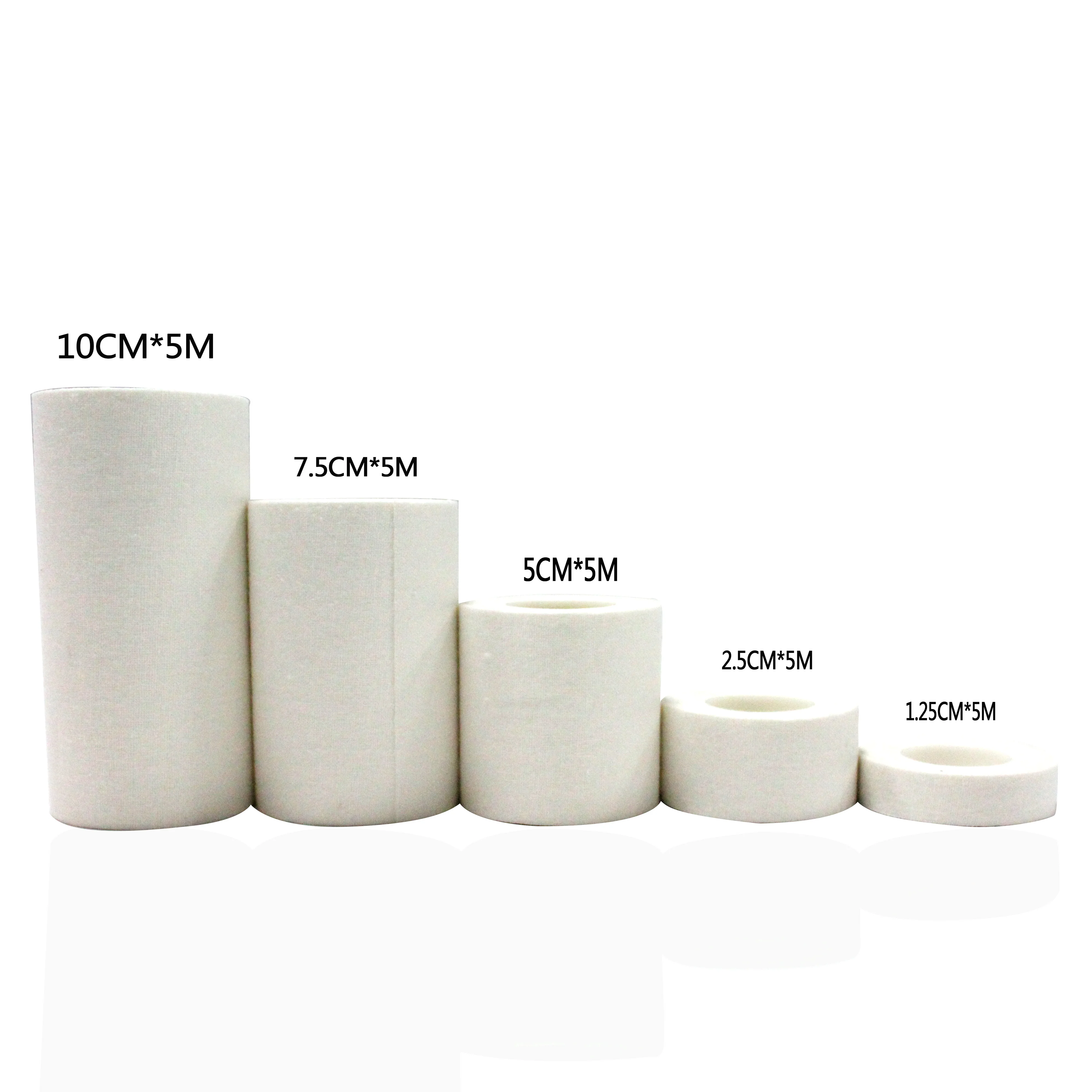 
ISO CE Medical surgical All sizes the cotton Fabric micropore Tape 