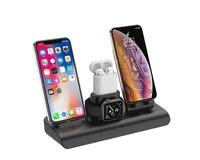 

2019 New Arrivals Wireless Pad Charger With 3usb Out For Iphone ,charging station for apple watch airpod wireless pad charger