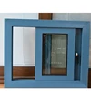 aluminum thermo profile sliding window/Powder coated aluminum frame tempered glass sliding window