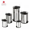 PP+ABS+410SS satin waste bins, household / office trash can