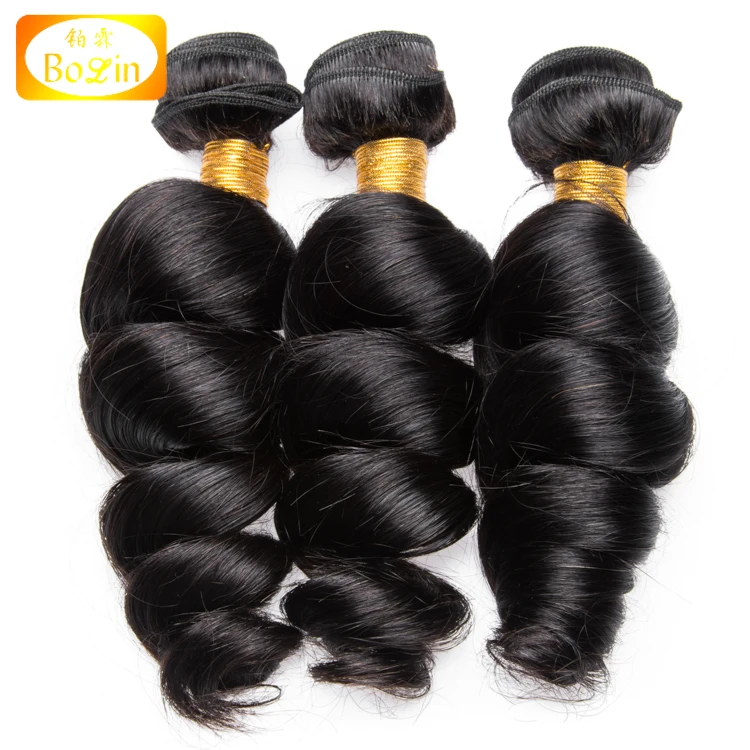 

Wholesale 8A 9A 10A Grade 3PCS One Set Loose Wave Virgin Mink Brazilian Hair Bundles