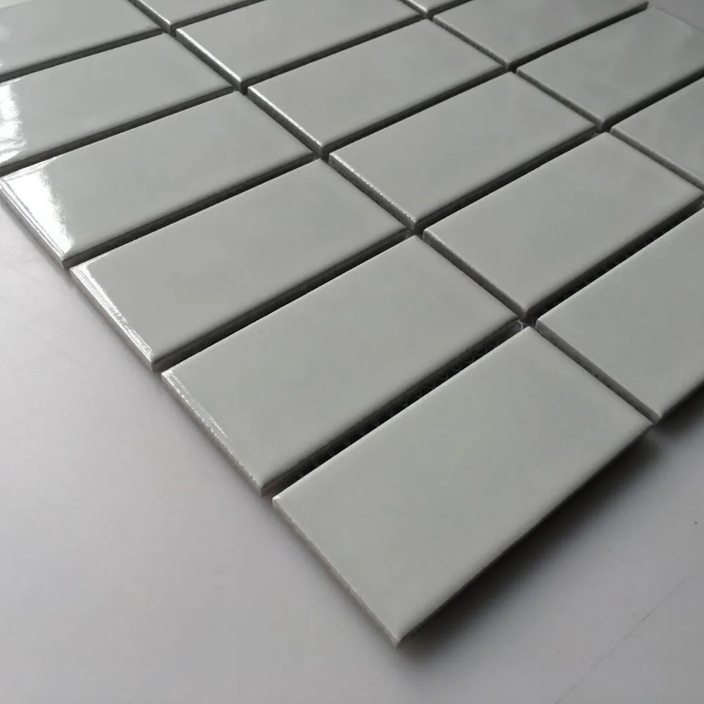 l & p 马赛克 sz056 地铁风格白瓷马赛克瓷砖地板和墙壁