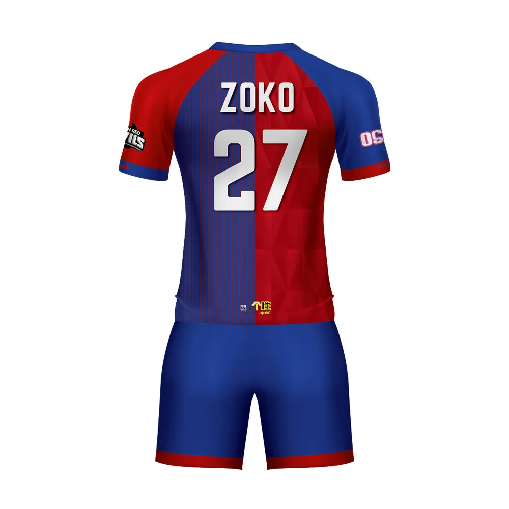 Logo Design Service Custom Youth Soccer Jersey Set Football T Shirt