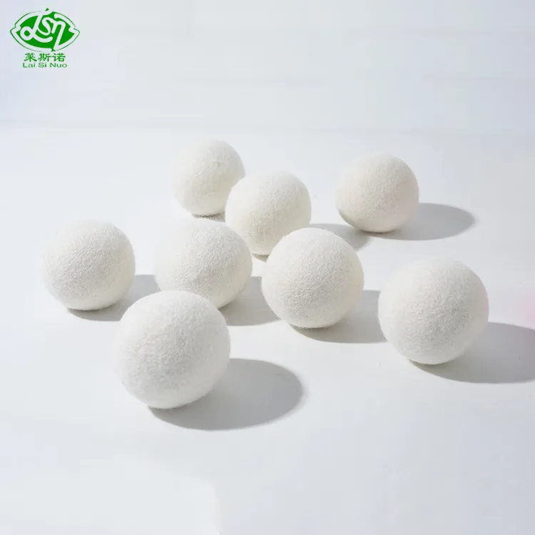 
Best seller clothes organic wool felt dryer balls laundry 