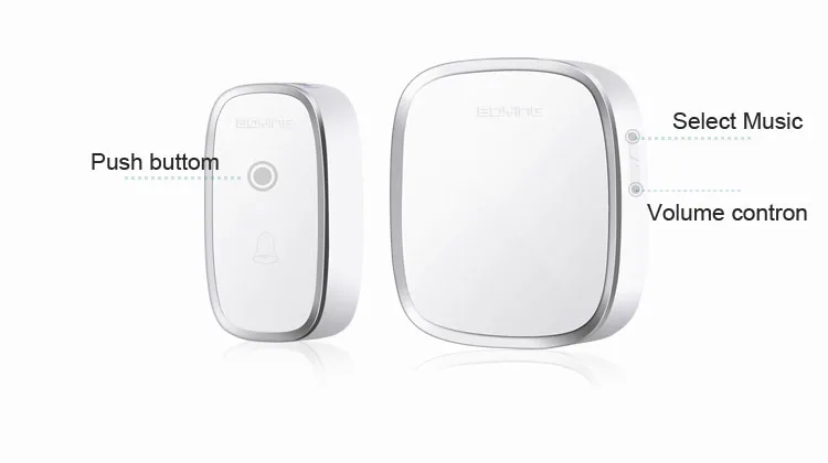 portable battery doorbell