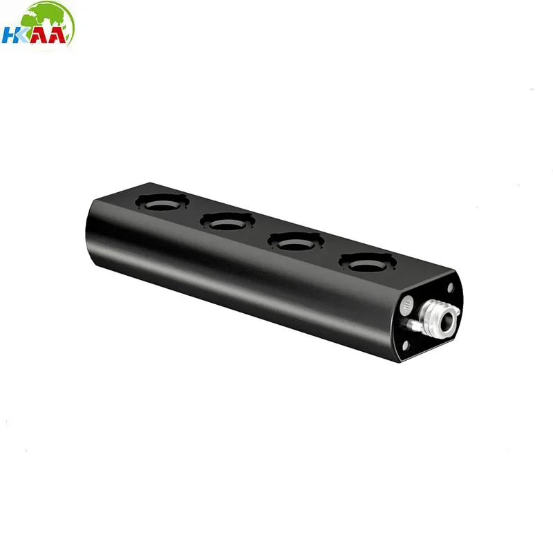 
Custom high quality die casting aluminum handle extension block for center camera handle 
