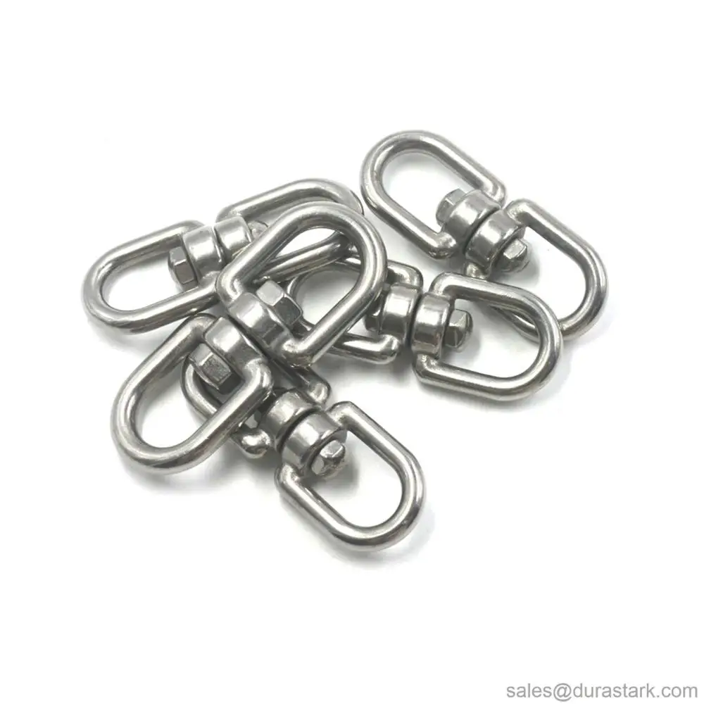 
Stainless Steel Double Eye Swivel Ring Lifting Eye Eye Hook 