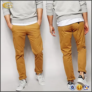 tapered leg chinos
