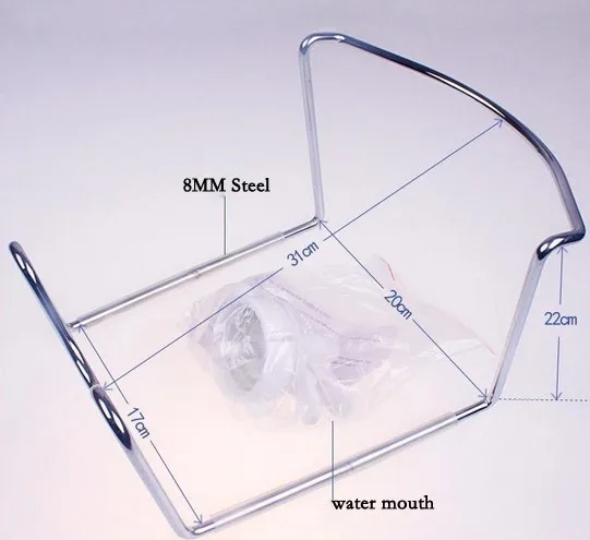 
5 gallon Water bottle rack with aqua valve 