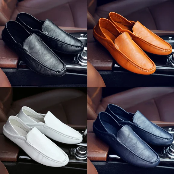 MS1159 latest design 2018 soft comfortable men casual business shoes