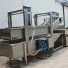Leafy vegetable cleaning and drying line/fruit washing and sorting machine