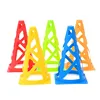 23cm Soccer cones Space Markers block hollow out Cones for Football training Agility Equipment