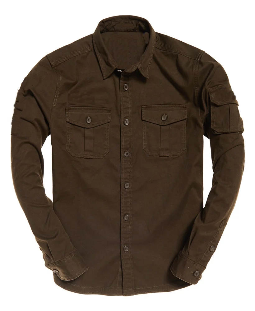 Cargo Shirt For Men Long Sleeve Antishrink Shirts Buy Cargo Shirts