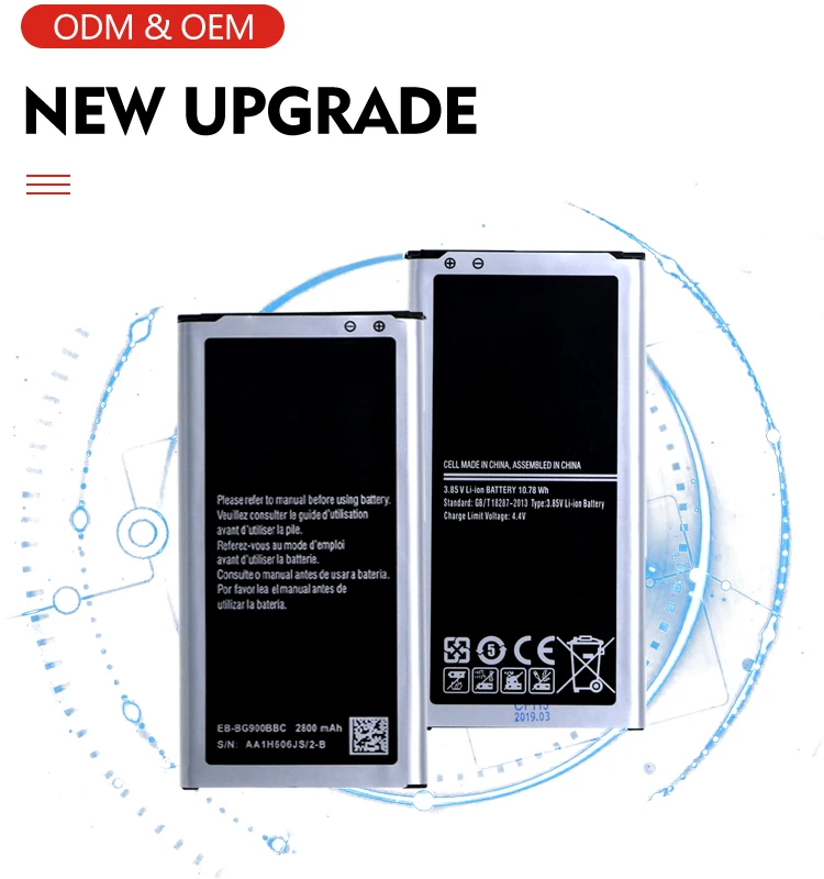 For Samsung original batteries S3 S4 S5 S6 S7 S8 S9 plus