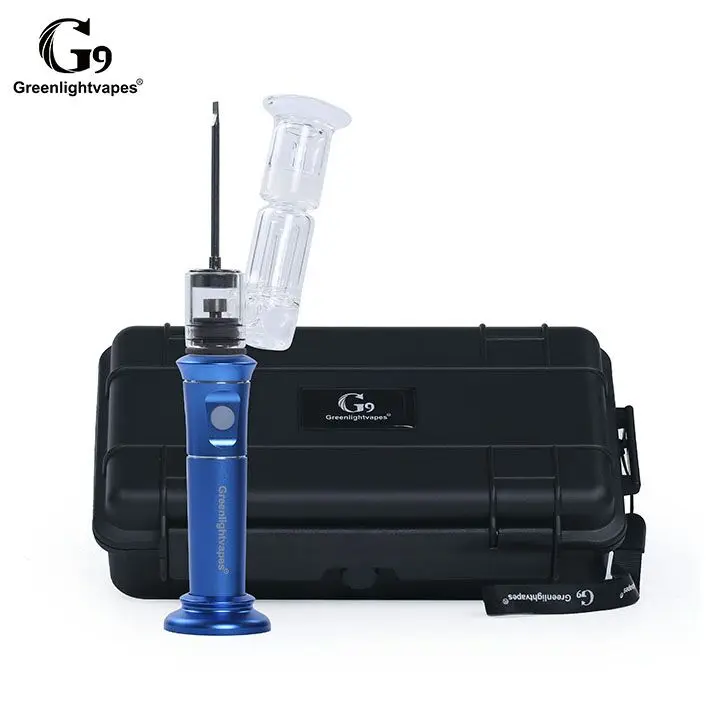 Best portable wax rig G9 e-cigarette henail with wax concentrate dab rig