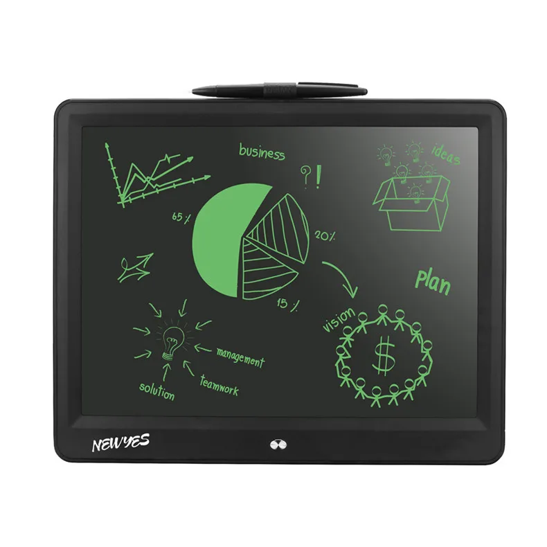 Newyes Wholesale 15 inch Erasable Electronic Paperless Graphic LCD Writing Tablet for Kids School Office