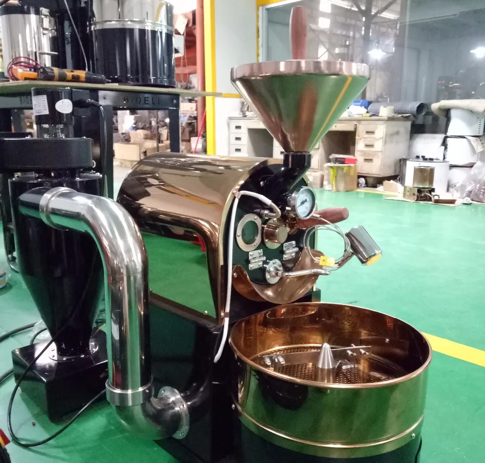 Coffee Shop Equipment Roasting Coffee Machine 1kg Coffee Roaster For