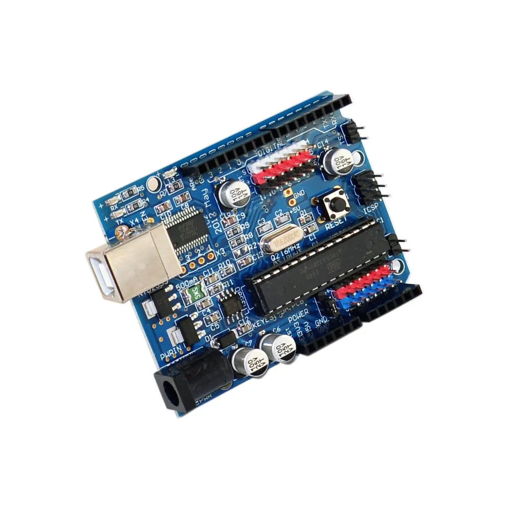 oem/odm okystar 用於 arduino 的 5v mega328p uno r3 開發板