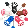 custom flash memory pvc cat claw usb cartoon stick key drive 2.0 3.0 free key chain