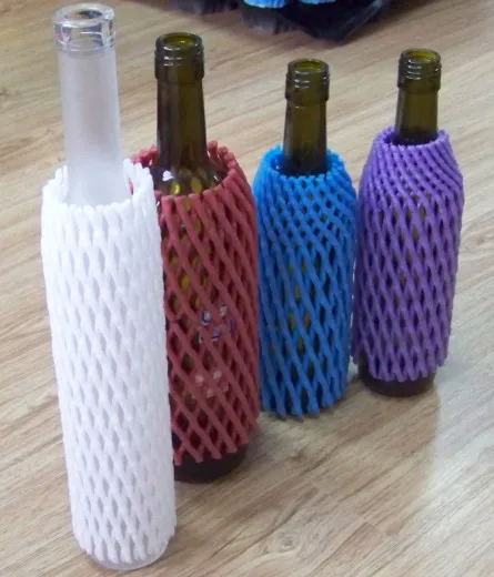 сеточки для фруктов из вспененного полиэтилена. защитная сеточка для бутылки. сетка для бутылок упаковочная. сетка для бутылки. сетка для бутылки.