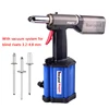 Pneumatic Hydraulic Riveting Tool N250V / Rivet Gun for Blind rivets /Air Riveter with vacuum system