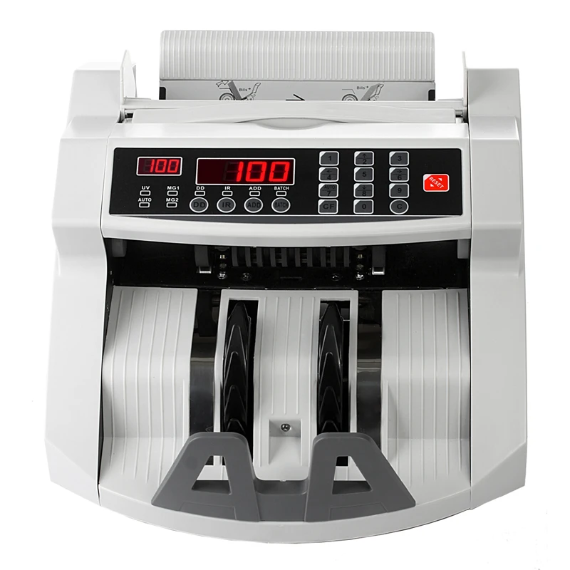 Automatic Money Counter With Note Detection Cash Counting Machine For