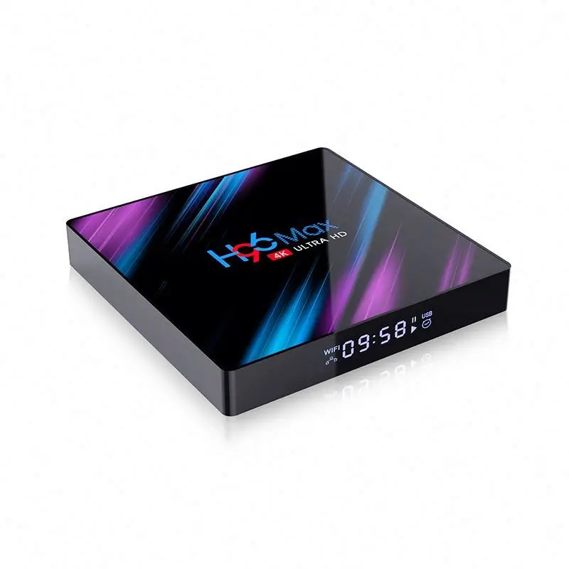 

2019 tv box android 9.0 h96 max rk3318 4gb 32gb quad core tv box 4k smart tv box android with dual wifi